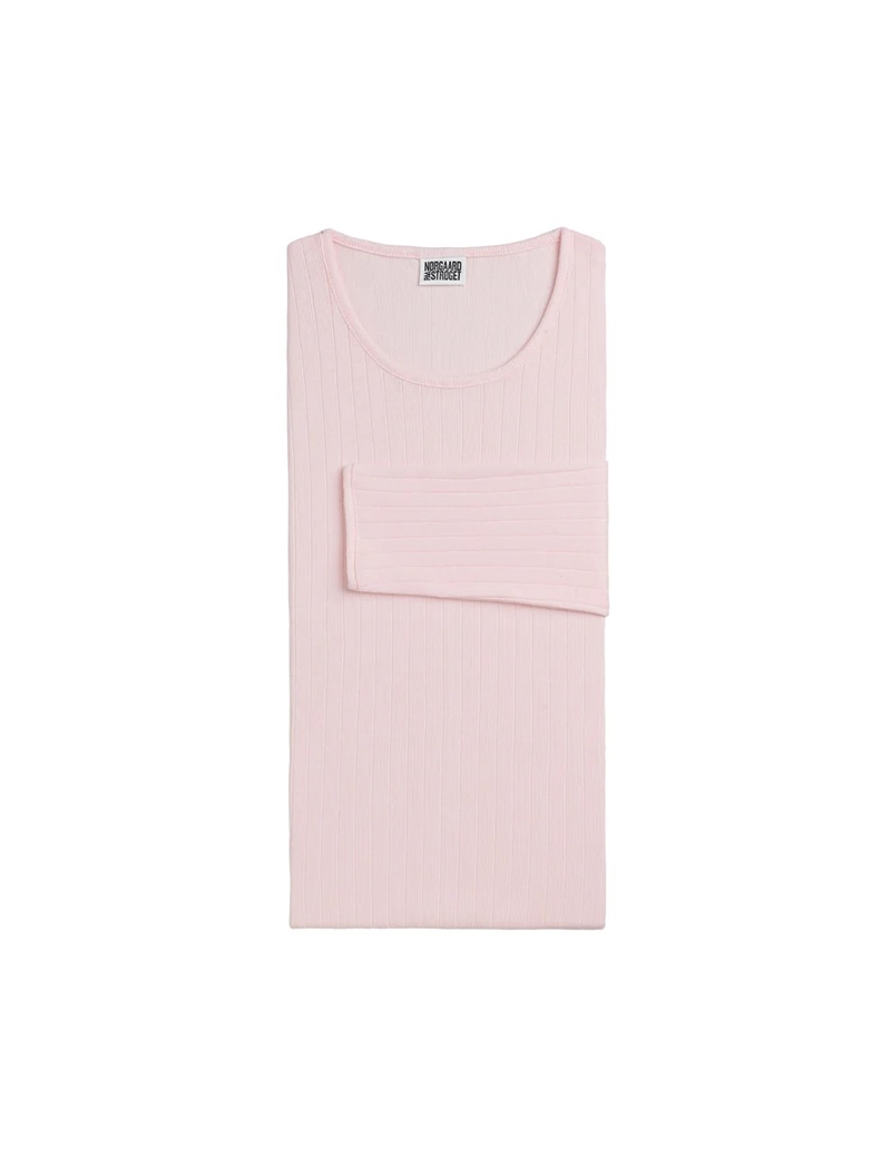 NØRGAARD PAA STRØGET 101 LS TEE ONE SIZE ROSA