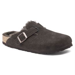 BIRKENSTOCK BOSTON VL SHEARLING MOCCA