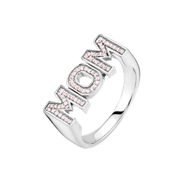 MARIA BLACK MAMMA RING ROSE SILVER HP