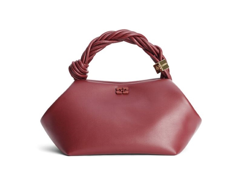 GANNI A5313 BOU BAKOM BURGUNDY