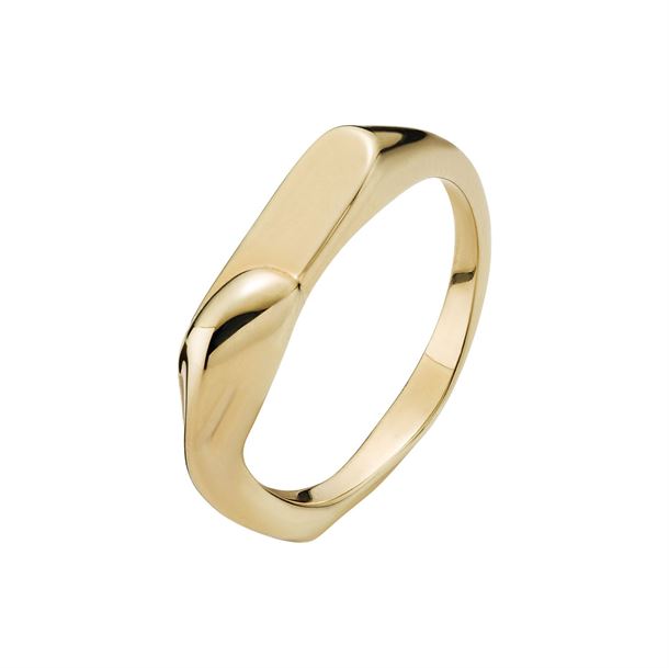 MARIA BLACK ENA RING GULD HP