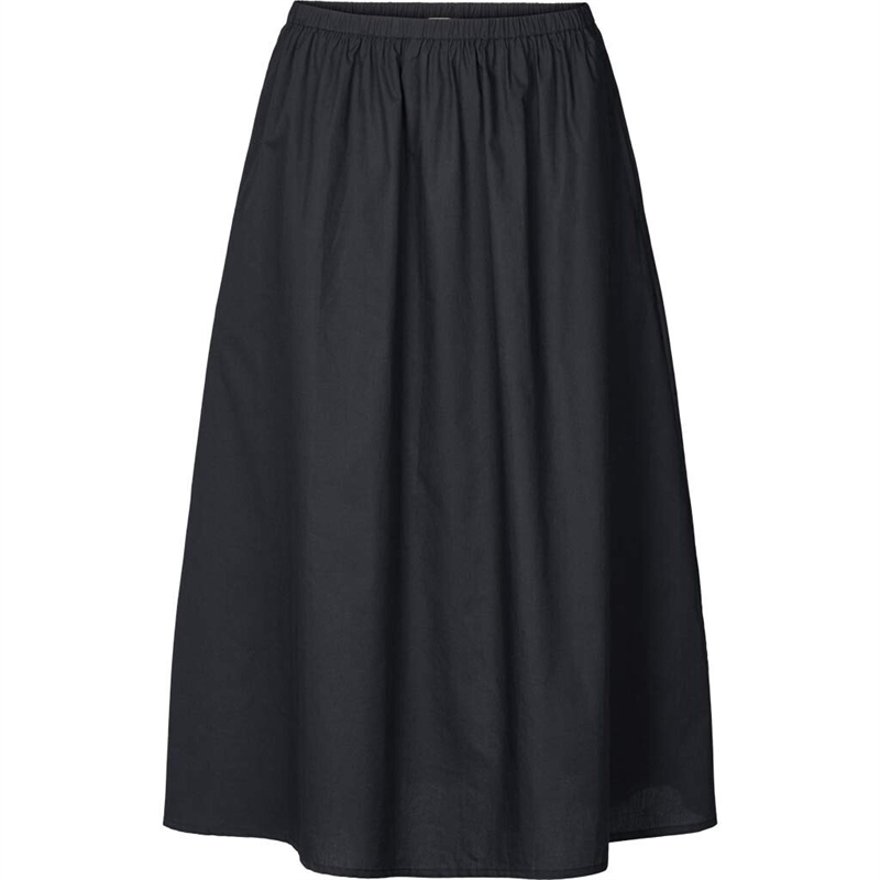GAI+LISVA ASTRID LÅNGKJOL POPLIN SVART