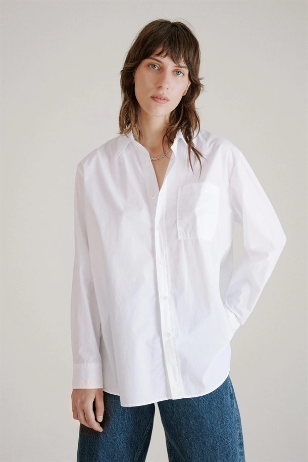 HOPE ELMA EDIT SHIRT POPLIN WHITE