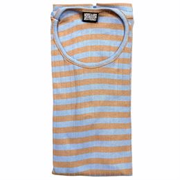 NØRGAARD PAA STRØGET 101 LS TEE ONE SIZE BRUNN/LJUSBLÅ