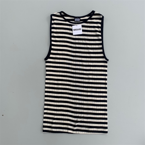 NØRGAARD​PÅ STRÖGET NPS TANK TOP BROADWAY SVART/ECRU