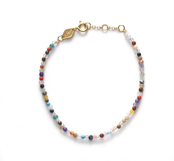 ANNI LU PM MIX ARMBAND GULDPLATERAD