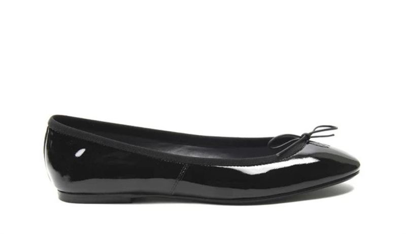 LOLO THE BALLERINA CAPRI PATENT SVART