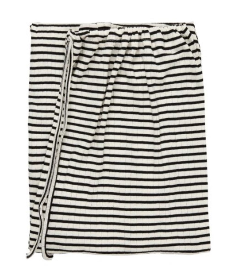 NØRGAARD PAA STRØGET NOVA PANTS NPS RAND ECRU/SVART