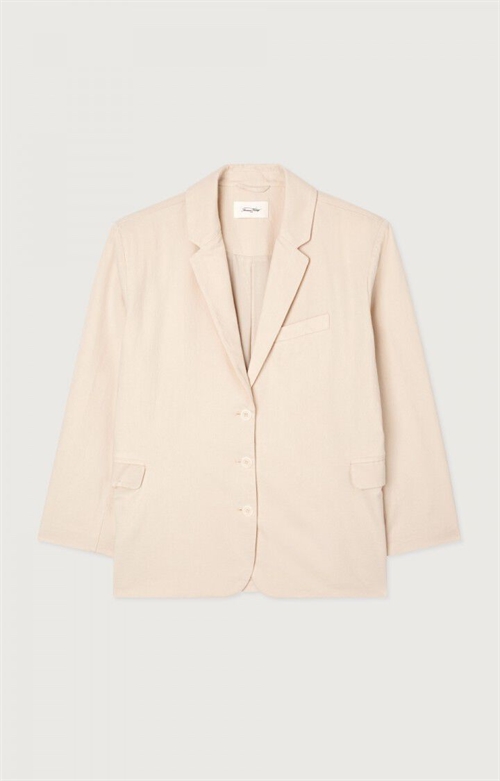AMERICAN VINTAGE UYA15A BLAZER ECRU MELANGE