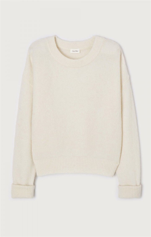 AMERICAN VINTAGE VITO18E KNIT WHITE