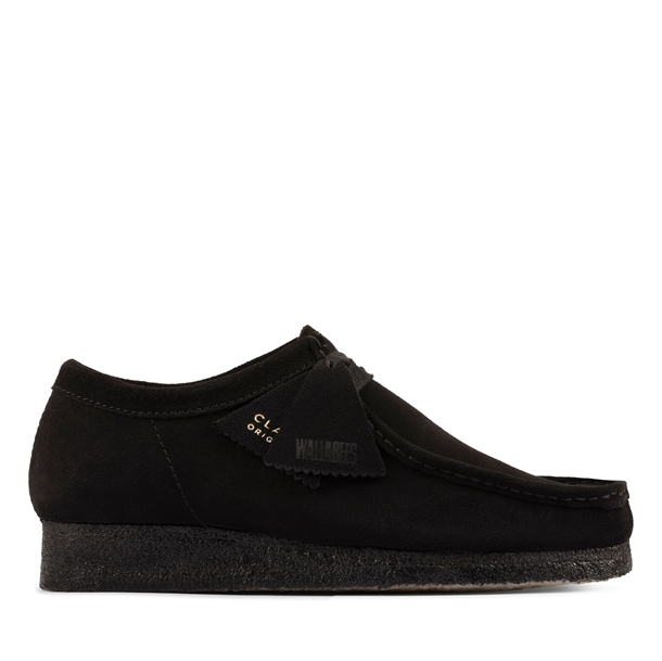 CLARKS ORIGINALS WALLABEE SVART MOKA