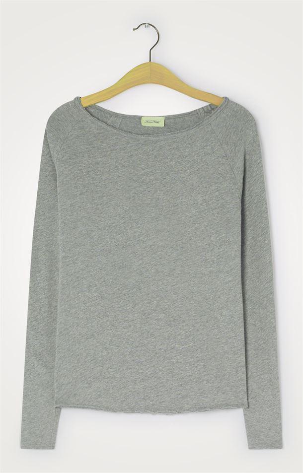 AMERICAN VINTAGE SON31G SWEAT HEATHER GREY